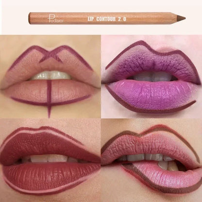 Matte 8-colors Lip Liner Pencil Lip Contour Lipstick Waterproof Lipliner Makeup