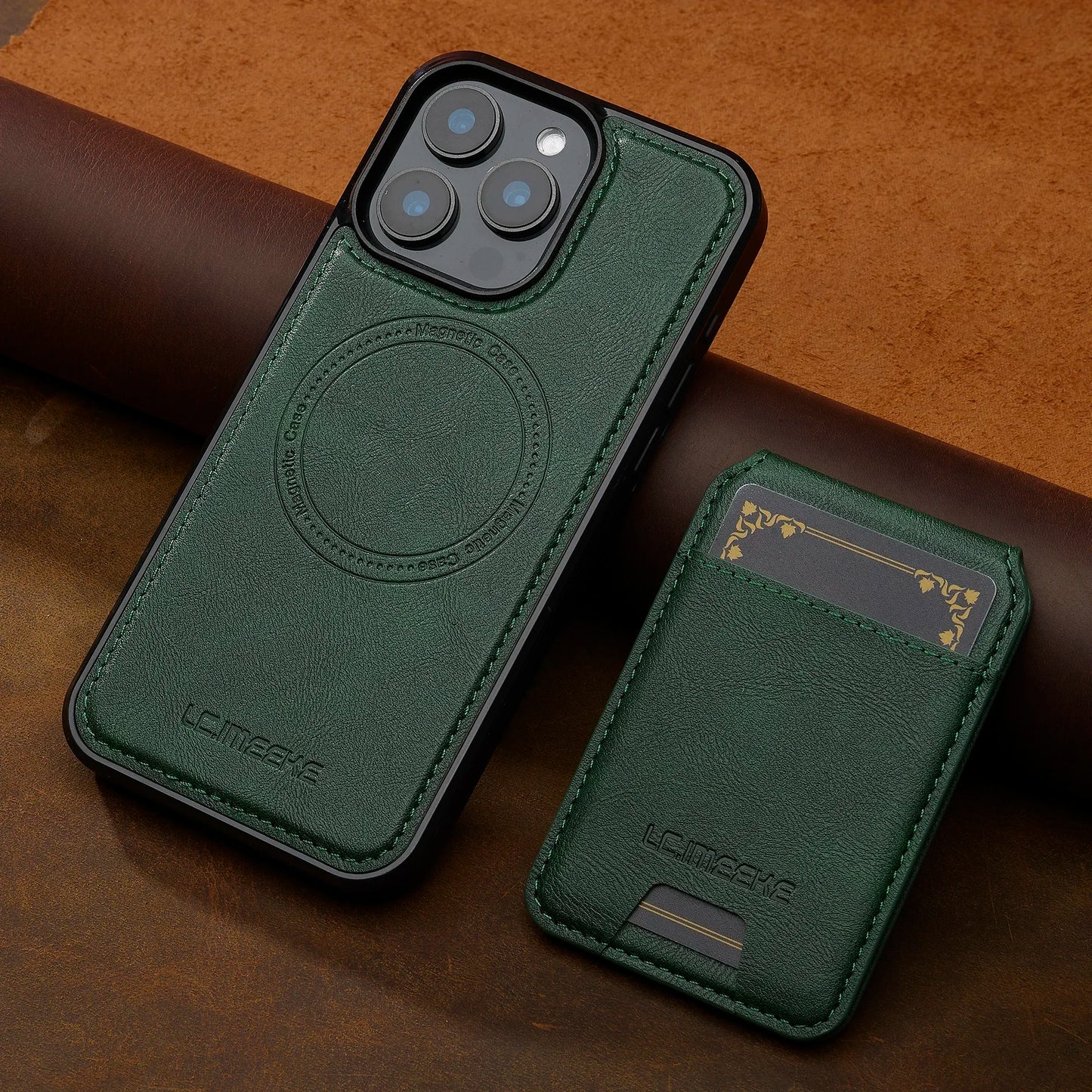 Detachable Magnetic 2 In 1 Leather Case Phone Cover