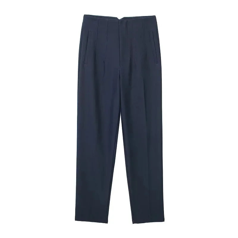 Office Wear High waist Formal Pants