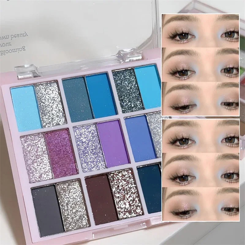 18Color Eyeshadow Palette Gliter for Eyes Shadow
