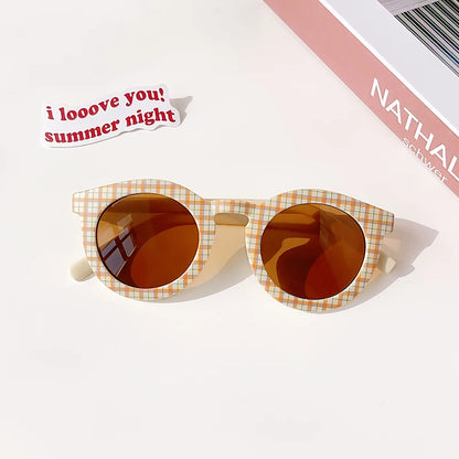 Frosted Round Outdoor Sun Protection Sunglasses