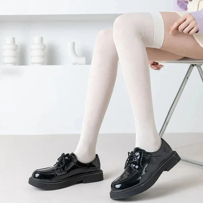 Thin Knee High Long Socks