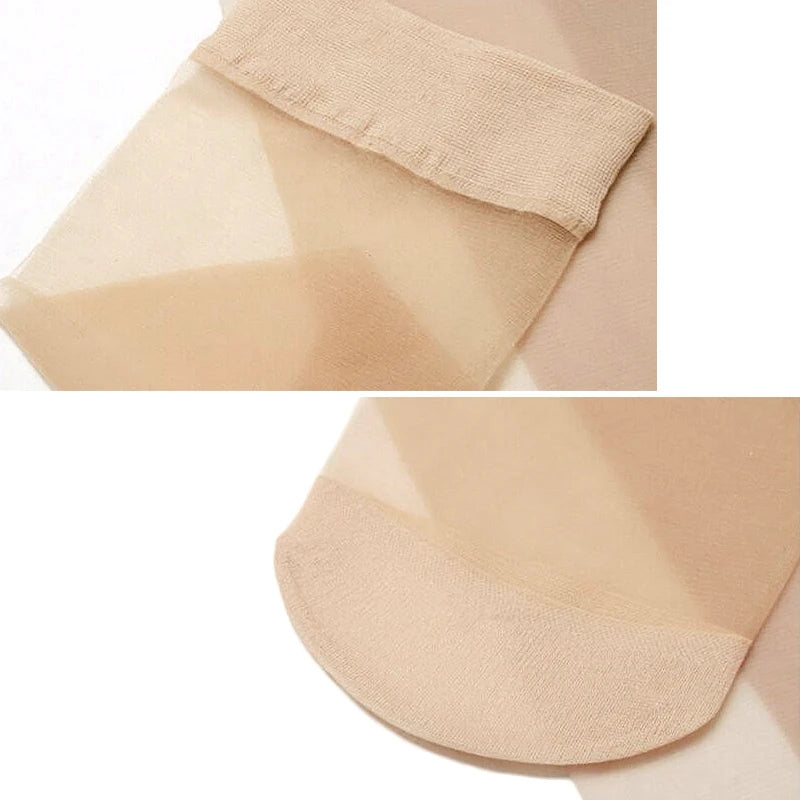 5/10 Pairs Thin Silk Transparent Sexy Socks Set