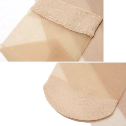 5/10 Pairs Thin Silk Transparent Sexy Socks Set