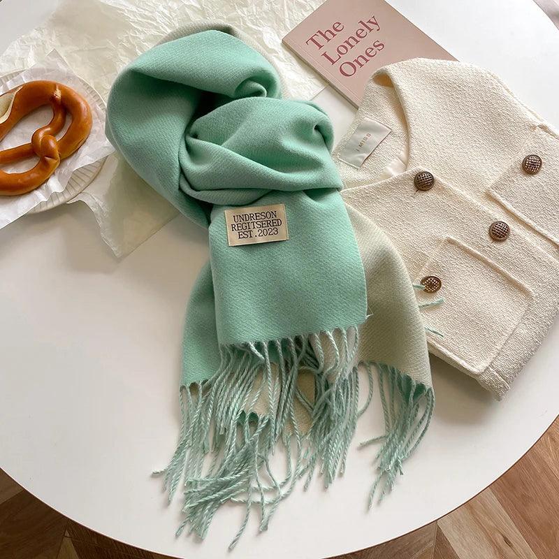 Cashmere Scarf Korean Style
