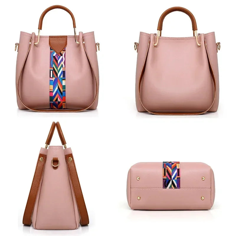 Luxury Large Capacity Bucket Bag