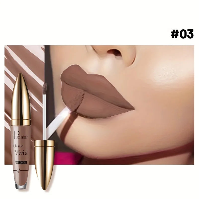 High Pigmented Matte Lip Glaze Lipstick