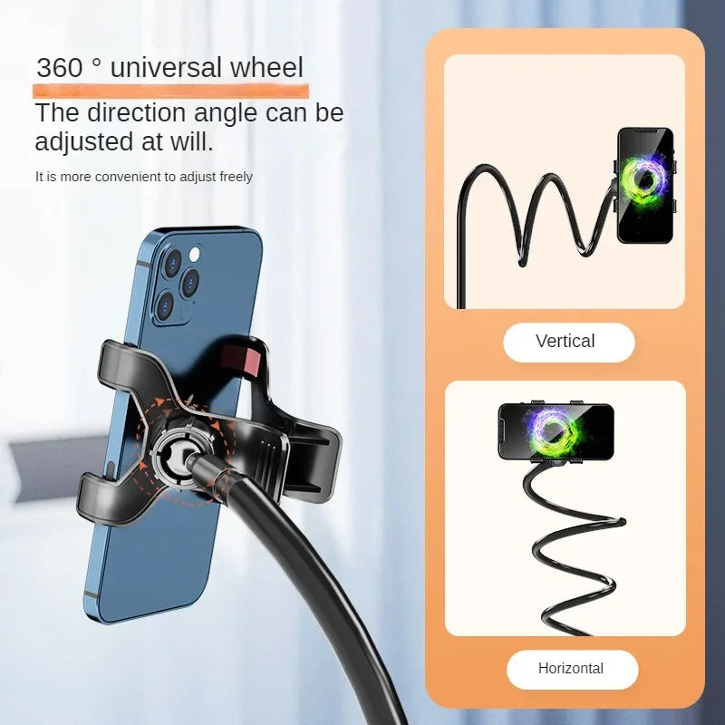 100cm Clip on Stand Holder Long Arm Lazy Bracket Phone Holder
