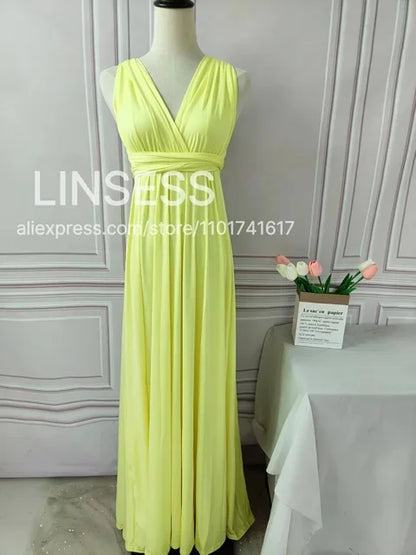 Rust Bridesmaid Dress Infinity Multiway Maxi Bridesmaid Dress