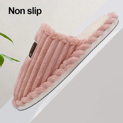 Warm Corduroy Comfort Cotton Slippers