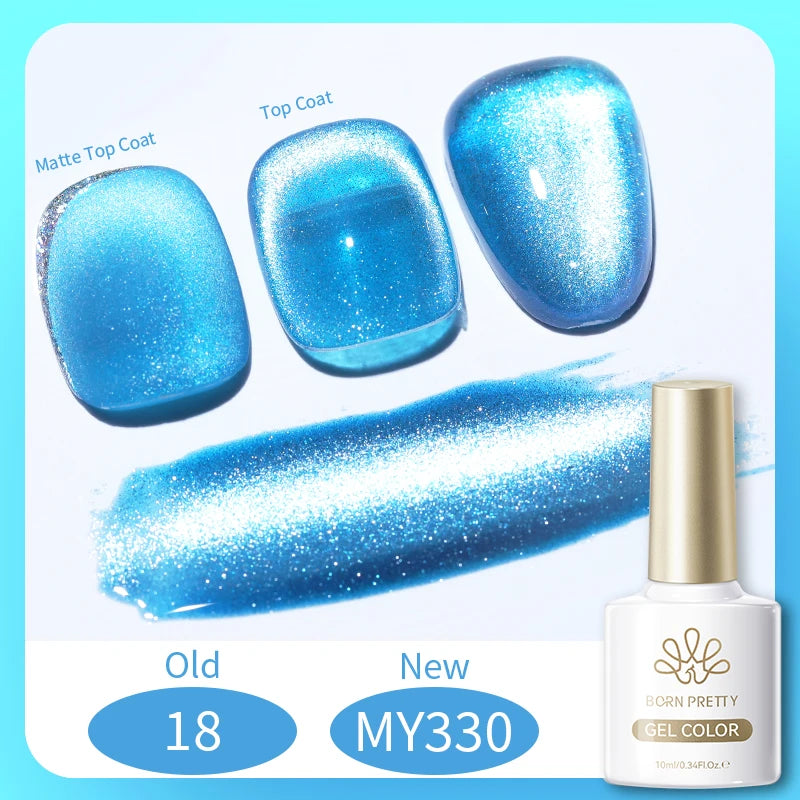 Dark Red Cat Magnetic Gel Nail Polish