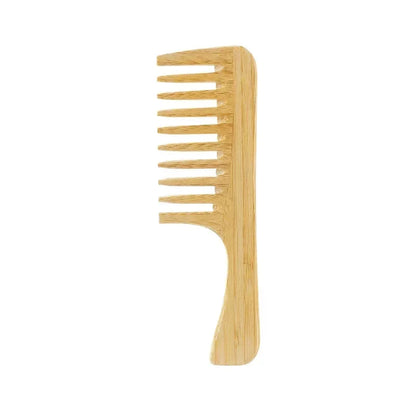 Natural Bamboo Wooden Hair Anti-Static Hair Brush