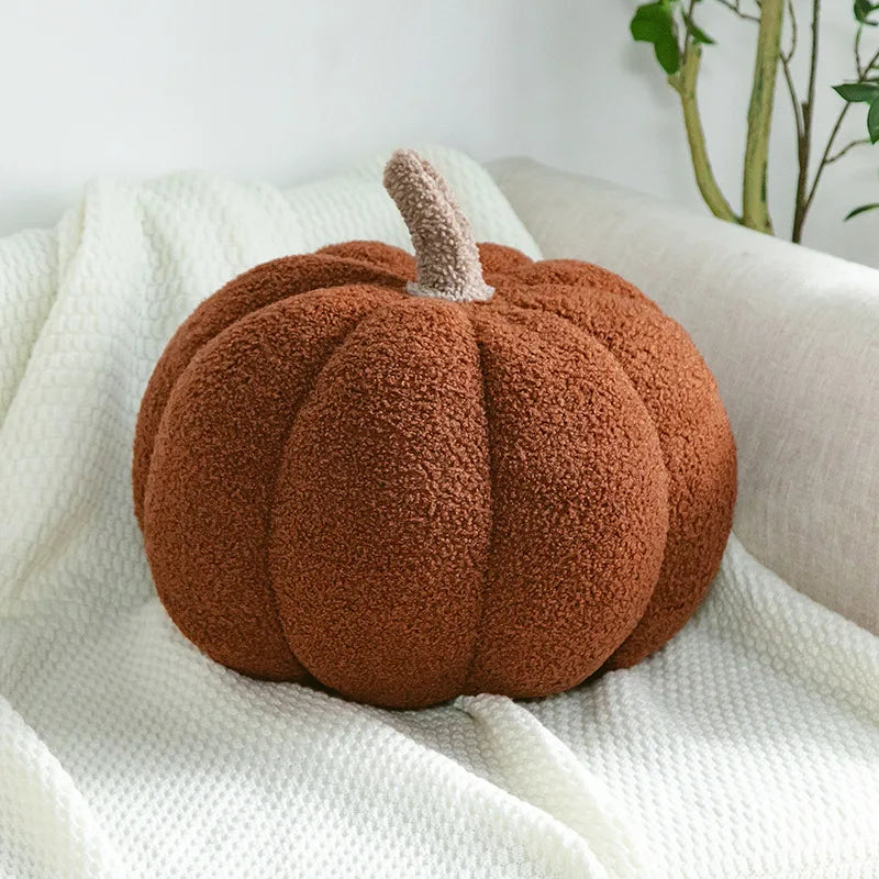 Soft Cute Pumpkin Shaped Pillow Nordic Style