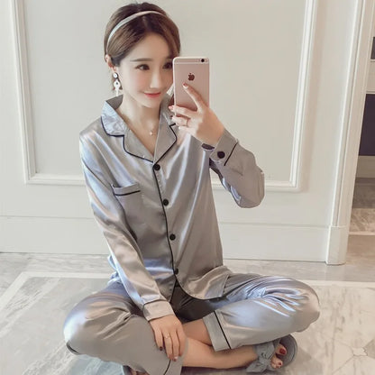 Silk Satin Pyjama Set