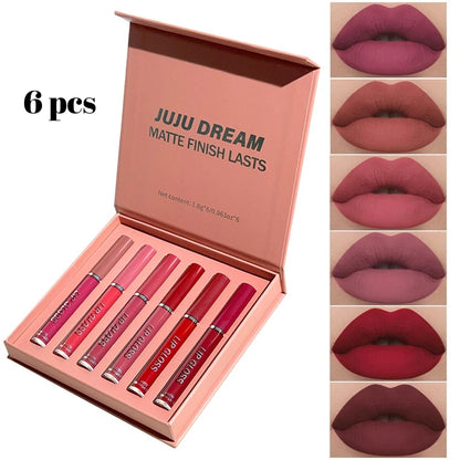 Matte Liquid Lipstick Set Waterproof Long Lasting  Smudge Proof Lip Gloss