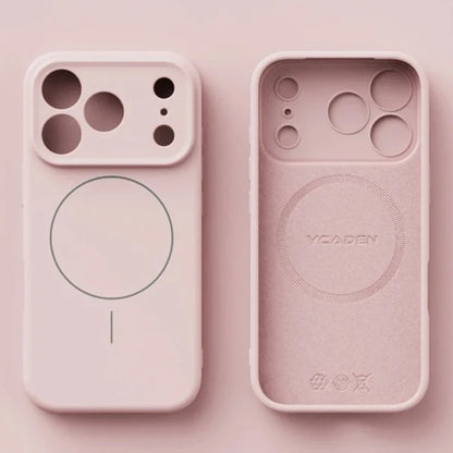 Magnetic Original Liquid Silicone For Magsafe Phone Case For iPhone Plus 17Air Skin Feel Soft Cover