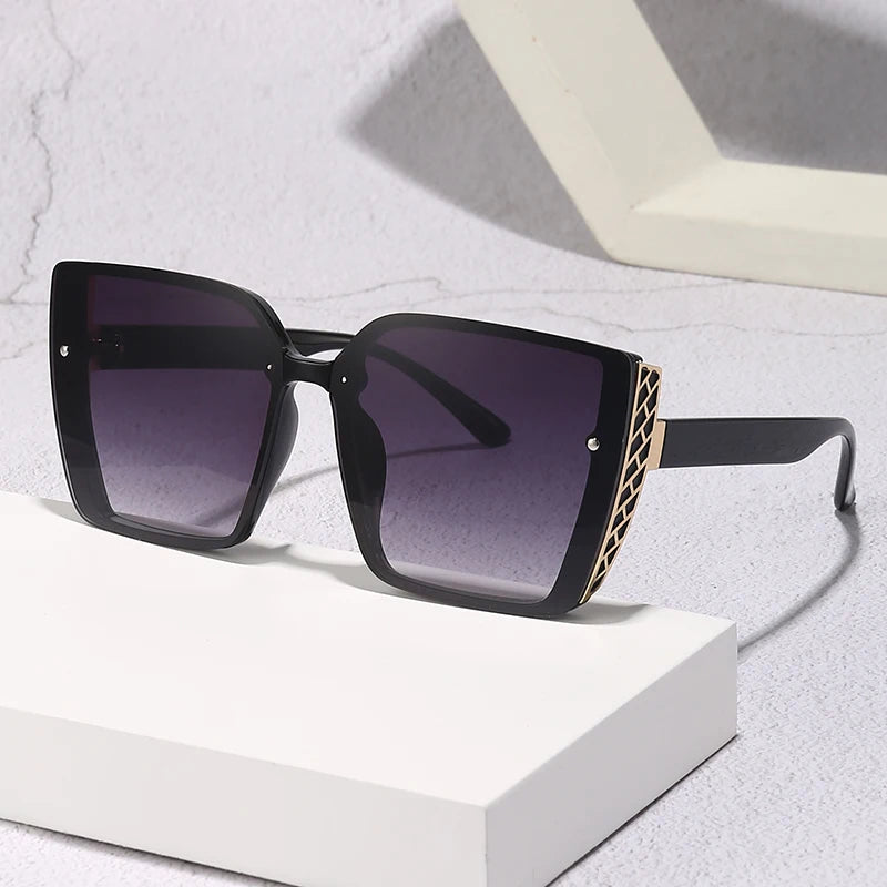 Large Frame High-end Ultraviolet Sun Protection Sunglasses
