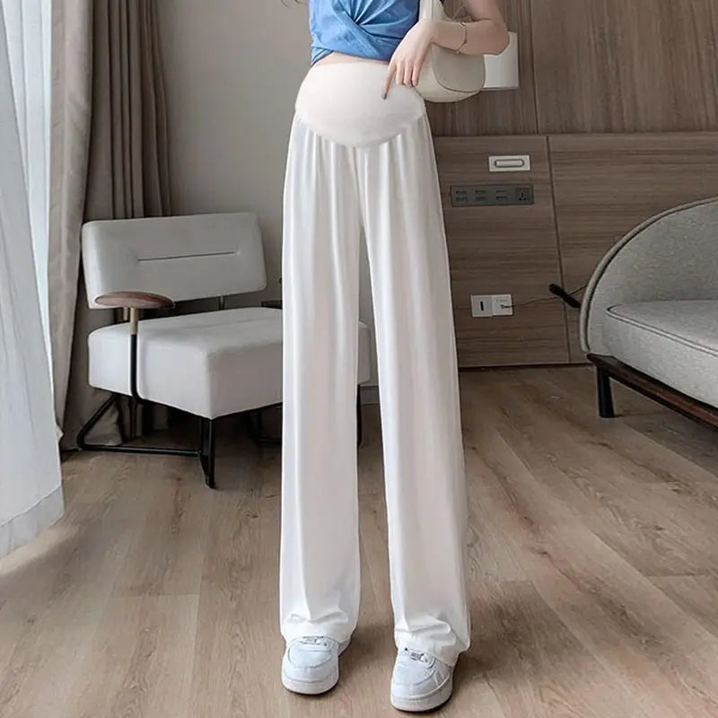 Maternity with Pockets Large Size Maternity Trousers