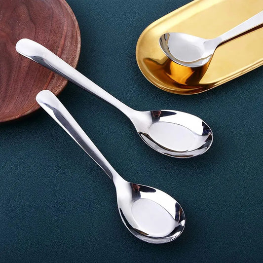 Stainless Steel Dining Flatware Soup Spoon