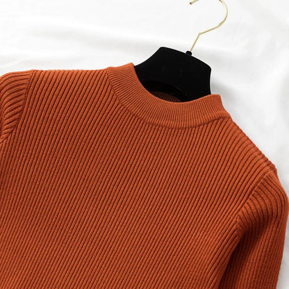 Long Sleeve O-neck Chic Sweater