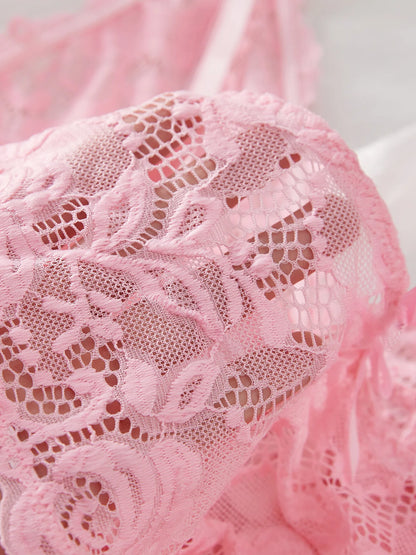 Slim Soft V Neck Full Slip Sleepwear Lingerie