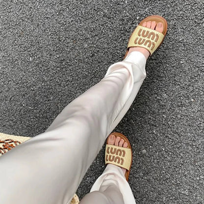 Flat Soft Sole Flip Flops Slippers