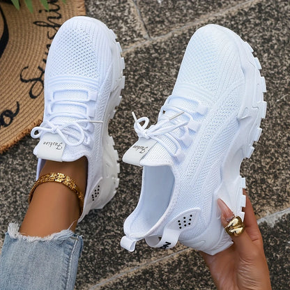 Breathable Knit Walking Sneakers