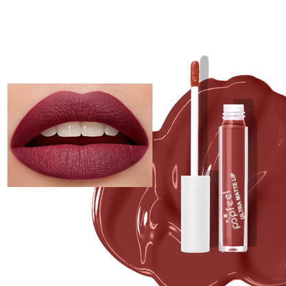 Punk Matte Black Liquid Lipstick Waterproof Makeup