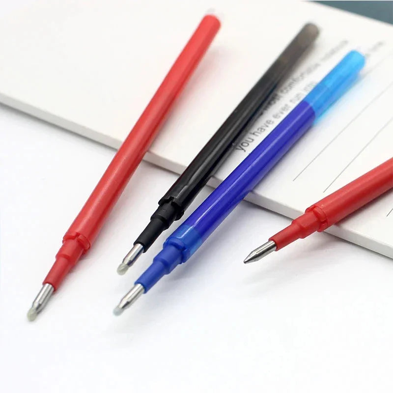 Pilot Erasable Gel Pen Magic Blue Black Red Ink 0.5mm Erasable Refill
