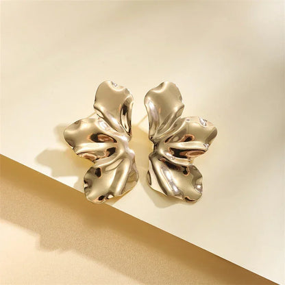 🎁 DANA Gold Irregular Metal Dangle Earrings (100% off)