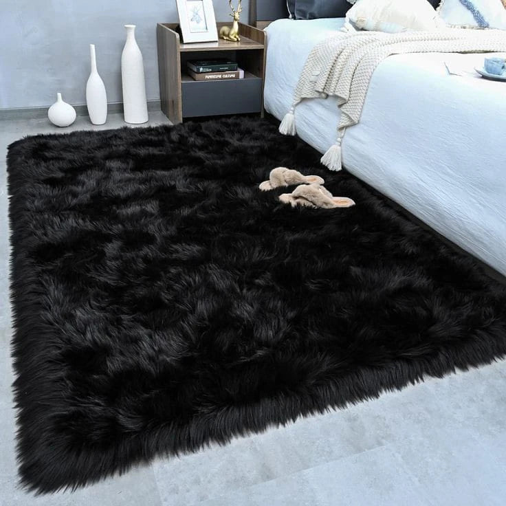 Luxury Long Velvet Carpet Soft Anti slip Home Decoration Carpet