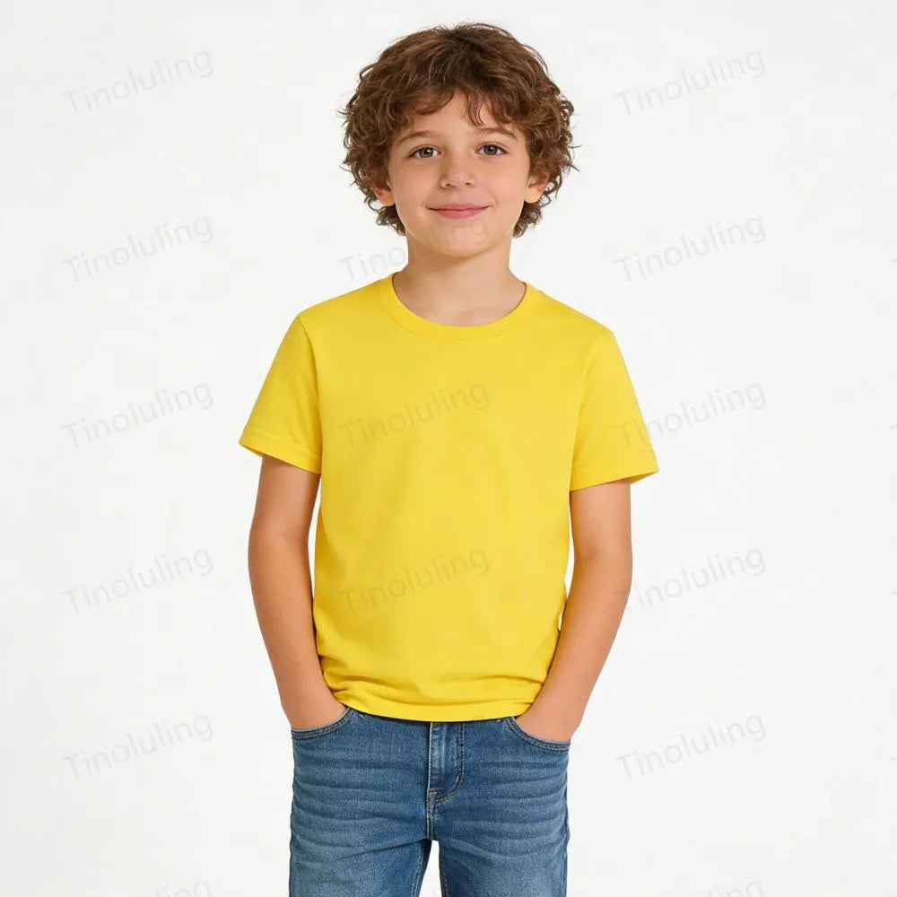 100% Cotton Toddler Baby 1 2 3 4 5 6 7 8 9 10 11 12 13 14 Years  T Shirt