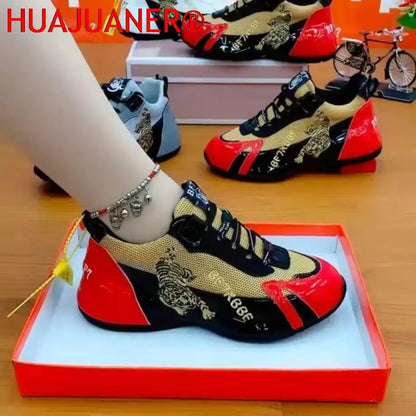 Auspicious Tiger Breathable Sneakers