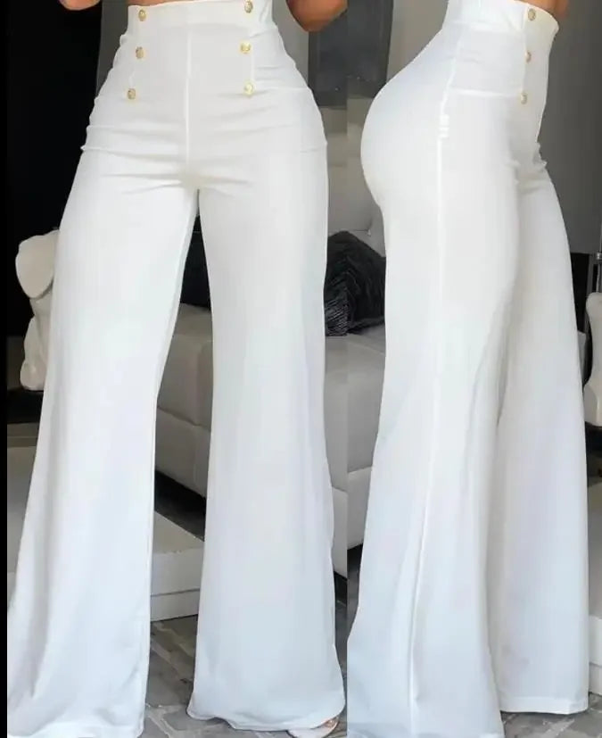 High Waist Wide Leg Bootcut Pants