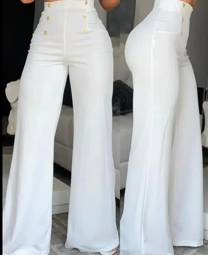 High Waist Wide Leg Bootcut Pants