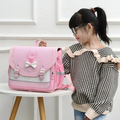 School Bags Girls Orthopedic Backpack Cute Waterproof SchoolBag