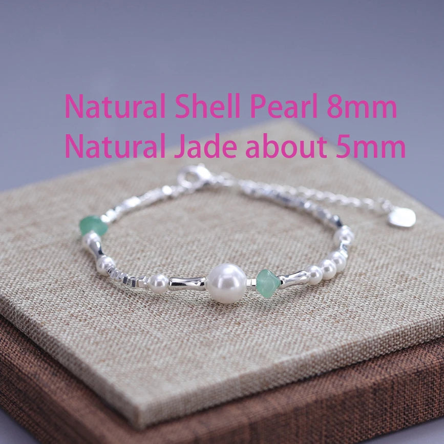 925 Sterling Silver Bangle Bracelet Set