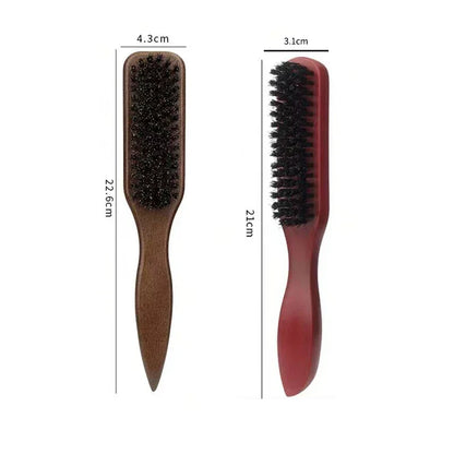 Brown Pointed-Tail Bristle Comb
