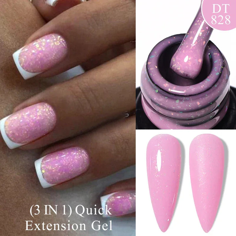 7ml Red Series Gel Nail Polish Glitter