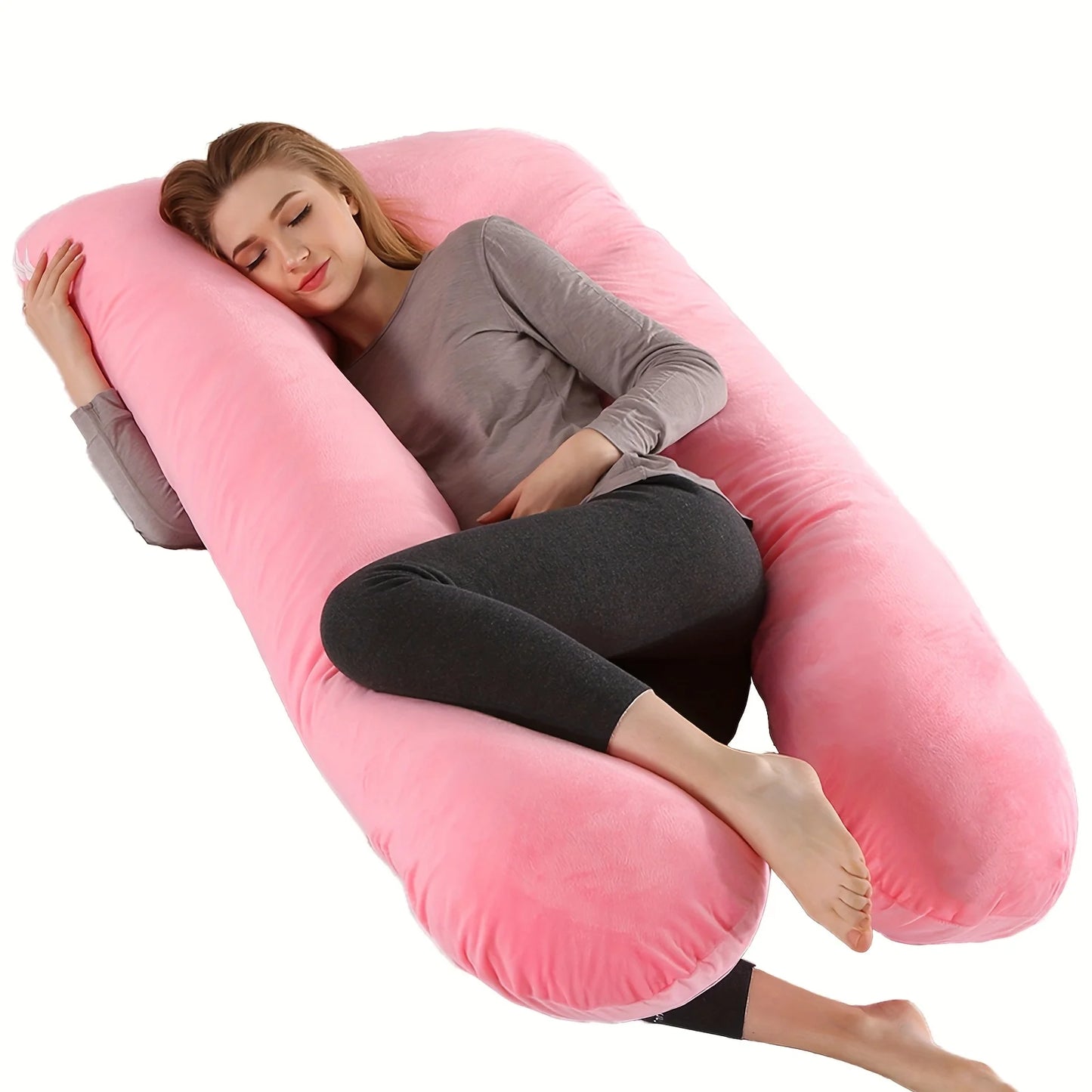 U Shape Pillow for Neck and Back Support Maternity Pregnancy