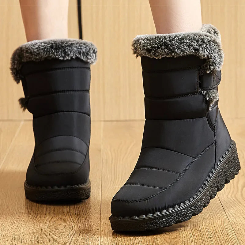 DANA Waterproof Snow With Fur Boots