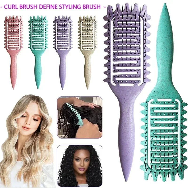 Curl Define Styling Brush Hairdressing Tools