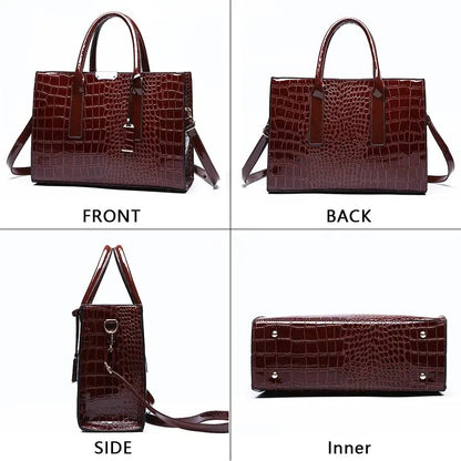 DANA Crocodile Tote Bags A