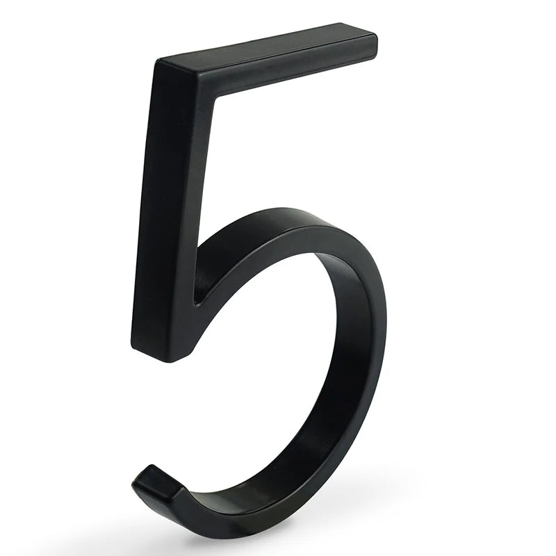 1pc 125mm Floating House Number Outdoor