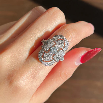 Rings Full Brilliant CZ Elegant Rings