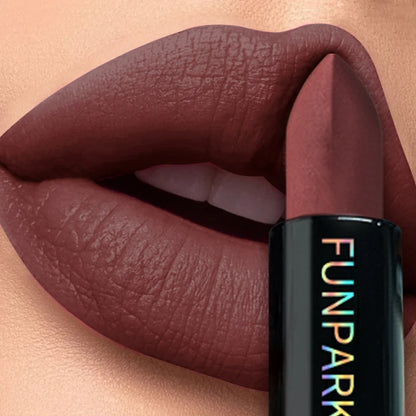 25-Color Matte Lipstick Waterproof Long Lasting  Velvet Finish Lip Tint