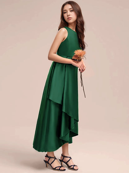 High Quality Dark Green Long Dresses For Teenage