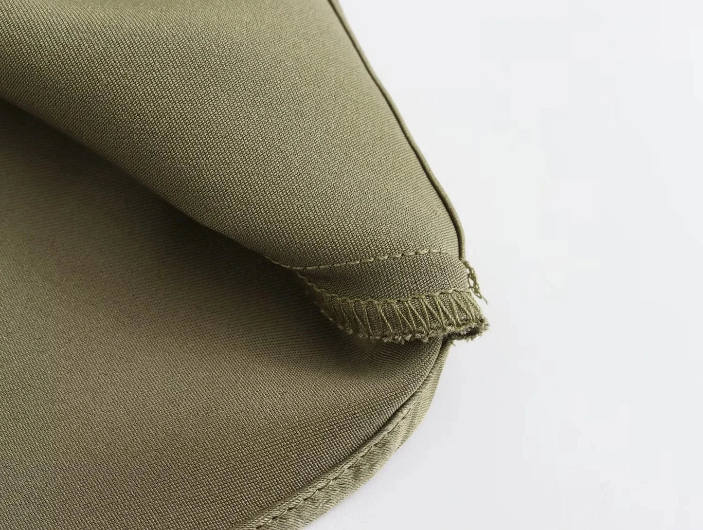 Faldas largas informales de satén de talle alto