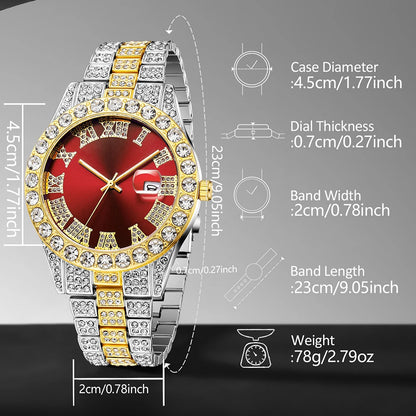 DANA Diamond Quartz Watch