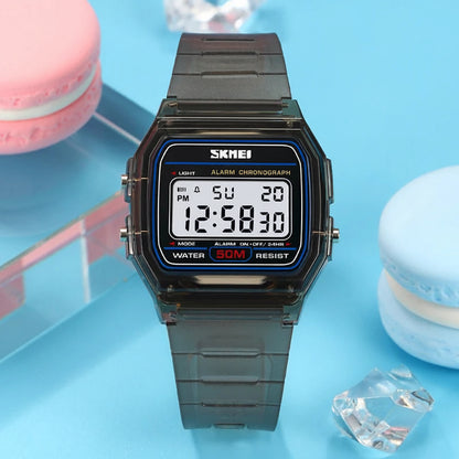 Electronic Waterproof Sport Calendar Date Wristwatch